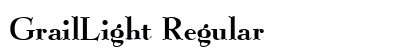 GrailLight Regular preview