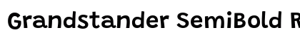 Grandstander SemiBold Regular preview