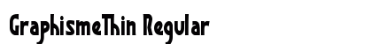GraphismeThin Regular preview