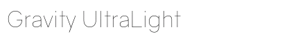 Gravity UltraLight Preview