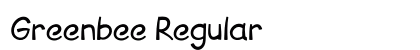 Greenbee Regular preview