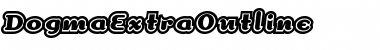 DogmaExtraOutline Font