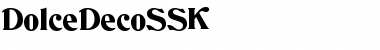 DolceDecoSSK Font