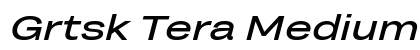 Grtsk Tera Medium Italic preview