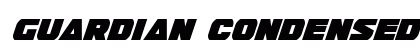 Guardian Condensed Italic Condensed Italic preview