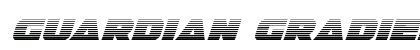 Guardian Gradient Italic Italic preview