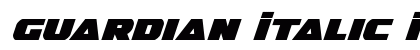 Guardian Italic Italic preview