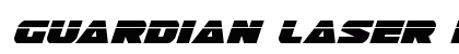 Guardian Laser Italic Italic preview