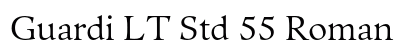 Guardi LT Std 55 Roman preview