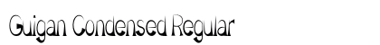 Guigan Condensed Regular Preview