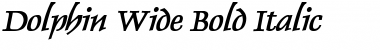 Dolphin Wide Font