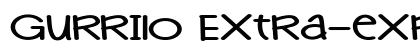 Gurrilo Extra-expanded Regular Preview
