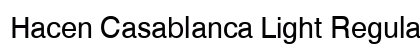Hacen Casablanca Light Regular preview