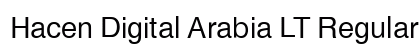 Hacen Digital Arabia LT Regular preview