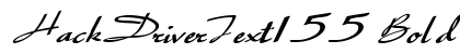 HackDriverText155 Bold preview