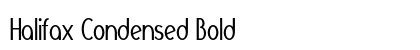 Halifax Condensed Bold Preview
