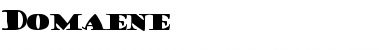 Domaene Font