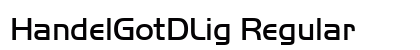 HandelGotDLig Regular preview
