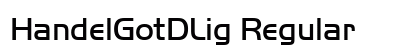 HandelGotDLig Regular preview