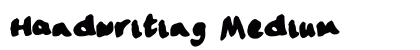 Handwriting Medium preview