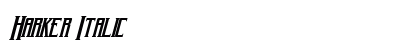 Harker Italic Preview