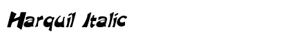 Harquil Italic preview