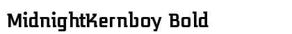 MidnightKernboy Bold preview