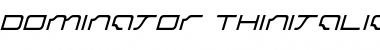 Dominator Font