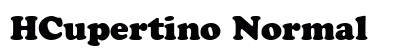 HCupertino Normal preview