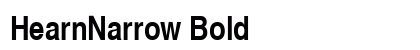 HearnNarrow Bold preview
