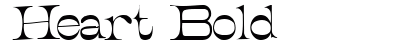 Heart Bold preview