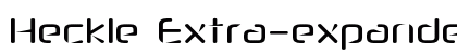 Heckle Extra-expanded Bold Preview