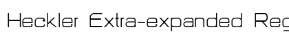 Heckler Extra-expanded Regular Preview