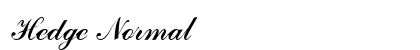 Hedge Normal preview