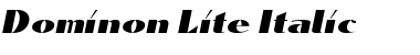 Dominon Lite Font