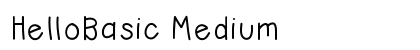 HelloBasic Medium preview