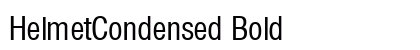 HelmetCondensed Bold Preview
