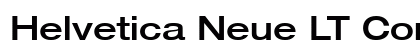 Helvetica Neue LT Com 63 Medium Extended Preview