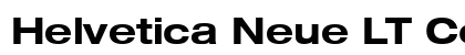 Helvetica Neue LT Com 73 Bold Extended Preview