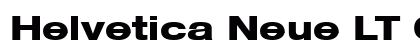 Helvetica Neue LT Com 83 Heavy Extended Preview