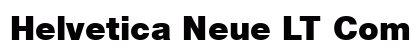Helvetica Neue LT Com 95 Black preview