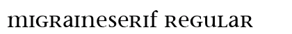 MigraineSerif Regular preview