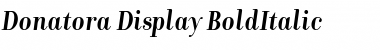 Donatora Display Font