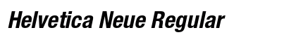 Helvetica Neue Regular Preview