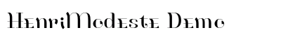 HenriModeste Demo preview