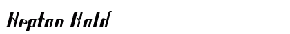 Hepton Bold Preview