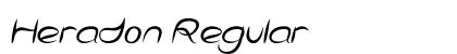 Heradon Regular preview