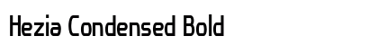 Hezia Condensed Bold Preview