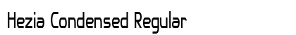 Hezia Condensed Regular Preview