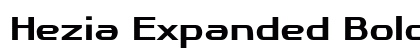 Hezia Expanded Bold preview